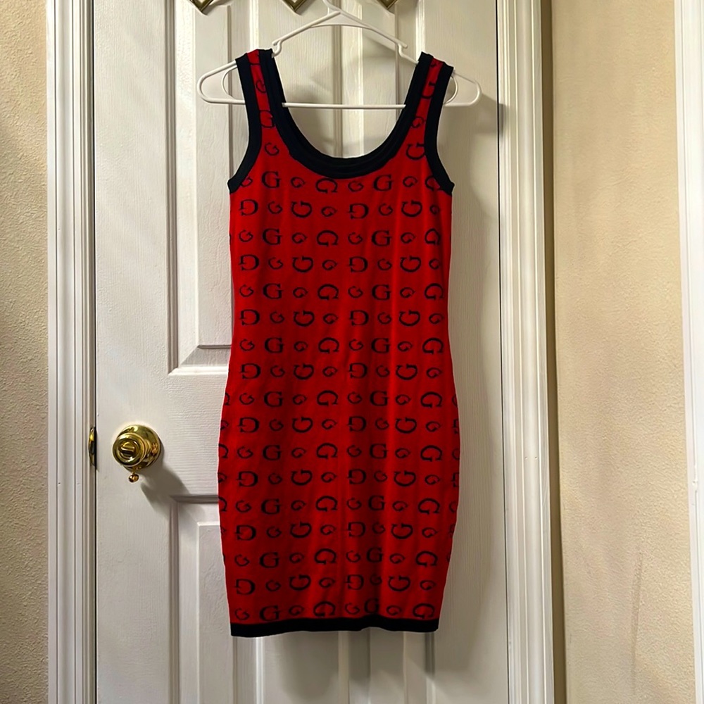 Red dress from Guess